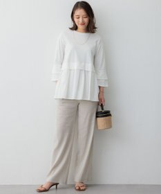 23区 【SLOW/好評につき新色追加】エフォートレス デザインTシャツ