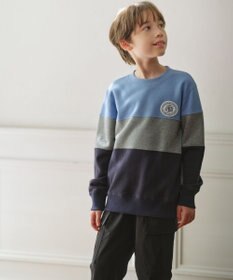 J.PRESS KIDS 【140-170cm】COMBI トリコロール トレーナー