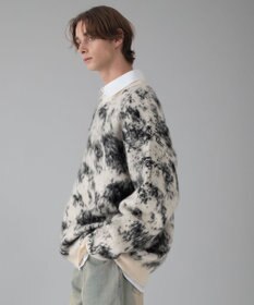 WEGO 【ユニセックス着用ITEM/MLサイズ展開】ファジーパターンプルオーバー