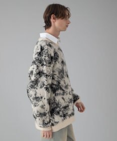 WEGO 【ユニセックス着用ITEM/MLサイズ展開】ファジーパターンプルオーバー