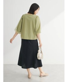 Green Parks オーガンジードッキングプルオーバー