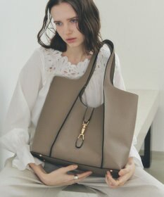 YECCA VECCA 【A4対応】メタルロックトートバッグ