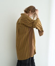 YECCA VECCA 2way袖デザインロングシャツ