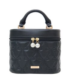 Maison de FLEUR リボンキルティングキューブショルダーバッグ