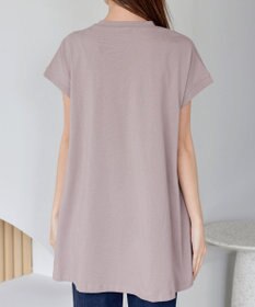 Tiaclasse 【接触冷感】 フレンチスリーブフレアカットソー