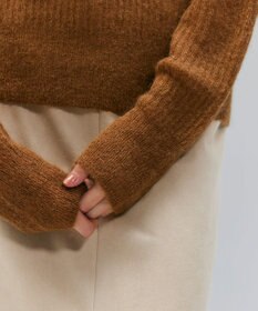 BEIGE， MARS / キッドモヘアインターシャニット