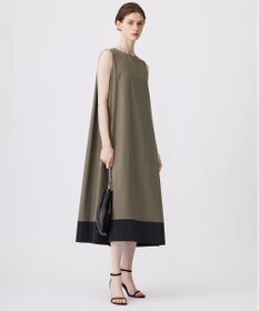 ICB L 【洗える】RENUソフトタイプライター ノースリーブワンピース