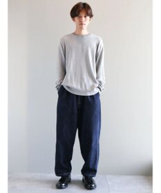 CRAFT STANDARD BOUTIQUE ワイドリブクルーネックニットプルオーバー