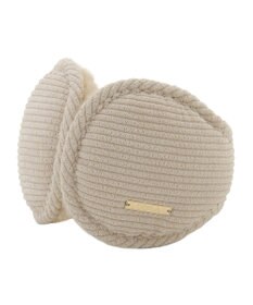 MOONBAT FURLA(フルラ) コーデュロイ×ファー バックアームイヤマフ