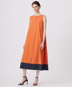 ICB L 【洗える】RENUソフトタイプライター ノースリーブワンピース