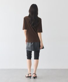 earth music&ecology フロッキーチュールカーディガン