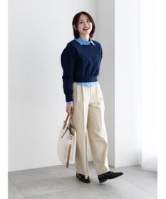 Te chichi 2タックチノパンツ【AOYAMA FASHION ASSOCIATION × Te chichi】