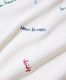 J.PRESS MEN 【J.PRESS ORIGINALS】EMBROYDERY CREW KNIT