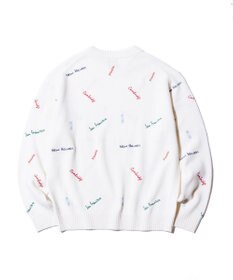J.PRESS MEN 【J.PRESS ORIGINALS】EMBROYDERY CREW KNIT