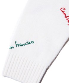 J.PRESS MEN 【J.PRESS ORIGINALS】EMBROYDERY CREW KNIT