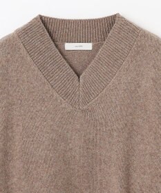 ANY ラムウールＶネックプルオーバー