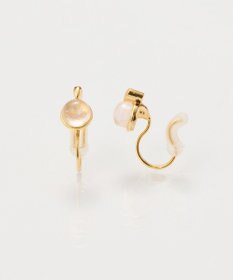 Phoebe 【痛くないシリーズ】パワーストーンライトフィットイヤリング　ローズクォーツ天然石