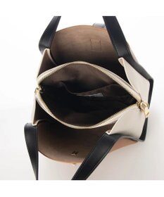 UNBILLION cachecache 3レイヤーヒネリ金具2wayトート