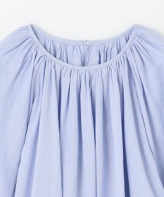 ANY 【手洗い可能】ヨーロピアンリネンギャザーブラウス