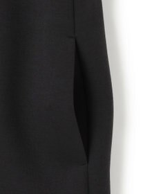 ICB L 【洗える】コンパクトWフェイス ノーカラージャケット