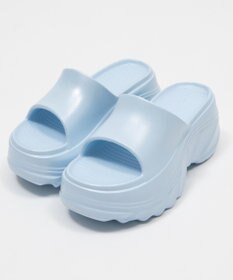 WEGO 厚底デザインラバーサンダル