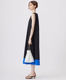 ICB L 【洗える】RENUソフトタイプライター ノースリーブワンピース