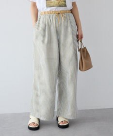 CRAFT STANDARD BOUTIQUE サッカーチェックイージーパンツ