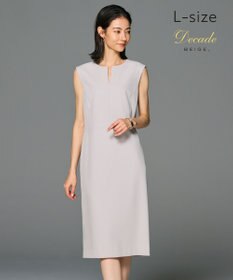 BEIGE， 【L-size・セットアップ対応】LUIZA / Iラインワンピース