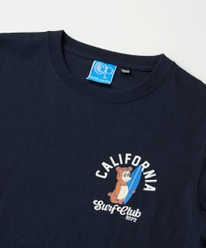 OP／FILA 【Ocean Pacific】カリフォルニアベアバックプリントTシャツ