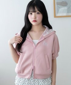 WEGO SSダンボールレースパーカー