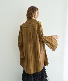 YECCA VECCA 2way袖デザインロングシャツ