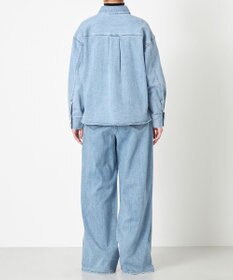 NAVE 【ReNAVE　洗える】ストレッチデニム シャツ