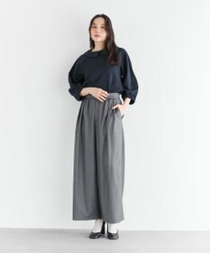 #Newans 【セレモニーにも/洗濯機可】ランタンスリーブブラウス