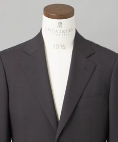 GOTAIRIKU ロングシーズン着用可【横伸度15％/ストレッチ性抜群】タスマニア120ｓスーパーストレッチ スーツ（グレー）