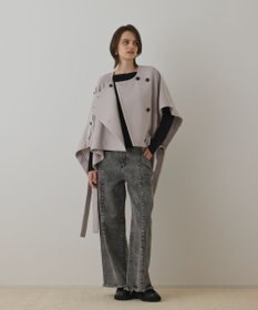 GRACE CONTINENTAL ライトビーバーポンチョ