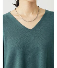 Green Parks 洗える　ミラノリブ編みニットプルオーバー