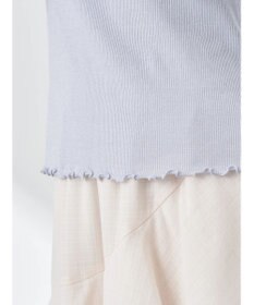 earth music&ecology ラメハイネックプルオーバー