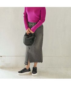 MODE ET JACOMO <MODE ET JACOMO>厚底ベルクロスニーカー