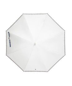 MOONBAT POLO RALPH LAUREN（ポロ ラルフローレン）晴雨兼用日傘 無地 刺繍 長傘 遮光率100％ 遮熱 UV