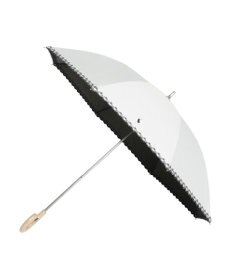 MOONBAT POLO RALPH LAUREN（ポロ ラルフローレン）晴雨兼用日傘 無地 刺繍 長傘 遮光率100％ 遮熱 UV