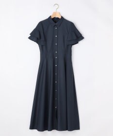 組曲 L 【先行予約】シアーボイル フリル袖ワンピース