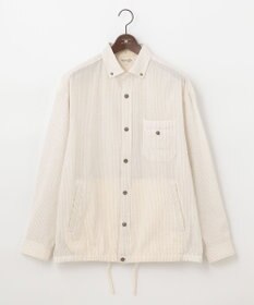 JOSEPH ABBOUD MOUNTAIN 【SPACE／UNISEX】オーガニックコットンリネンドライサッカー シャツ