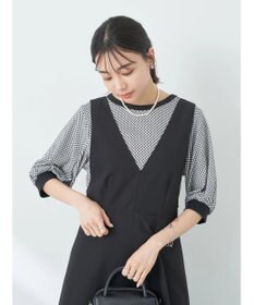 earth music&ecology ギンガムパフＴＥＥ