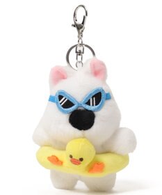 WEGO バカンスわんこぬいぐるみキーホルダー