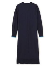 UNFILO L 【Lサイズ・WEB限定】マイビューティニット  Vネックワンピース