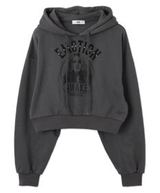 WEGO ガールプリントプルパーカー