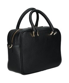 INTER-CHAUSSURES 【CHRISTIAN VILLA】ボックスシルエットレザーハンドバッグ