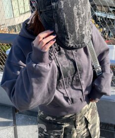 WEGO ガールプリントプルパーカー