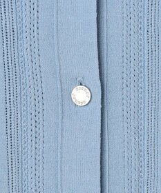 J.PRESS LADIES Rayon Elite Stretch クルーネック カーディガン