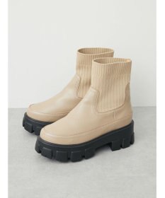 Green Parks ・ｍｉｎｉａ　ニットコンビブーツ